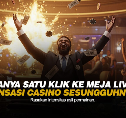 Sensasi Live Casino dengan Evolution Gaming: Pengalaman Taruhan Terbaik